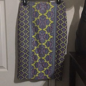 High waisted Limited pencil skirt